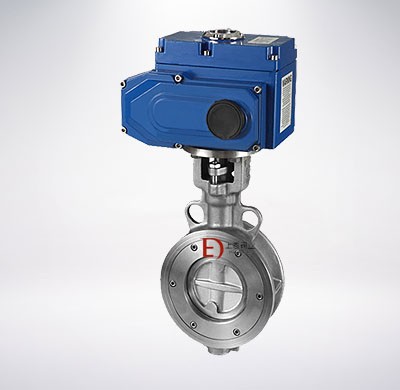 電動對（duì）夾（jiá）蝶閥