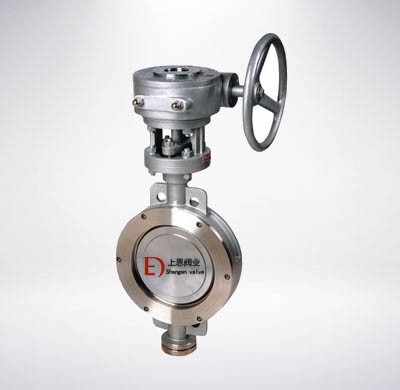 蝸輪（lún）對夾式蝶閥